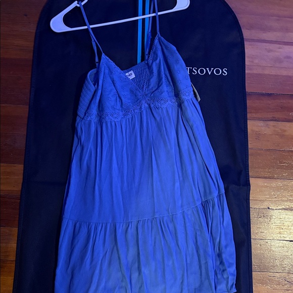 No Boundaries Royal Blue Lace Trim Dress - Picture 1 of 3